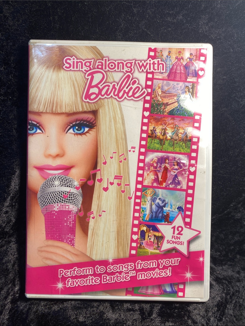 Barbie Pink Blonde Sing Along DVD
